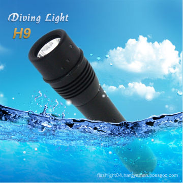 new product Cree xm-l T6 led diving flashlight cree q5 led torch flashlight